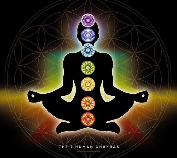 7 major chakras of a human being